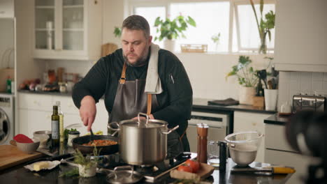 chef cooking demonstration