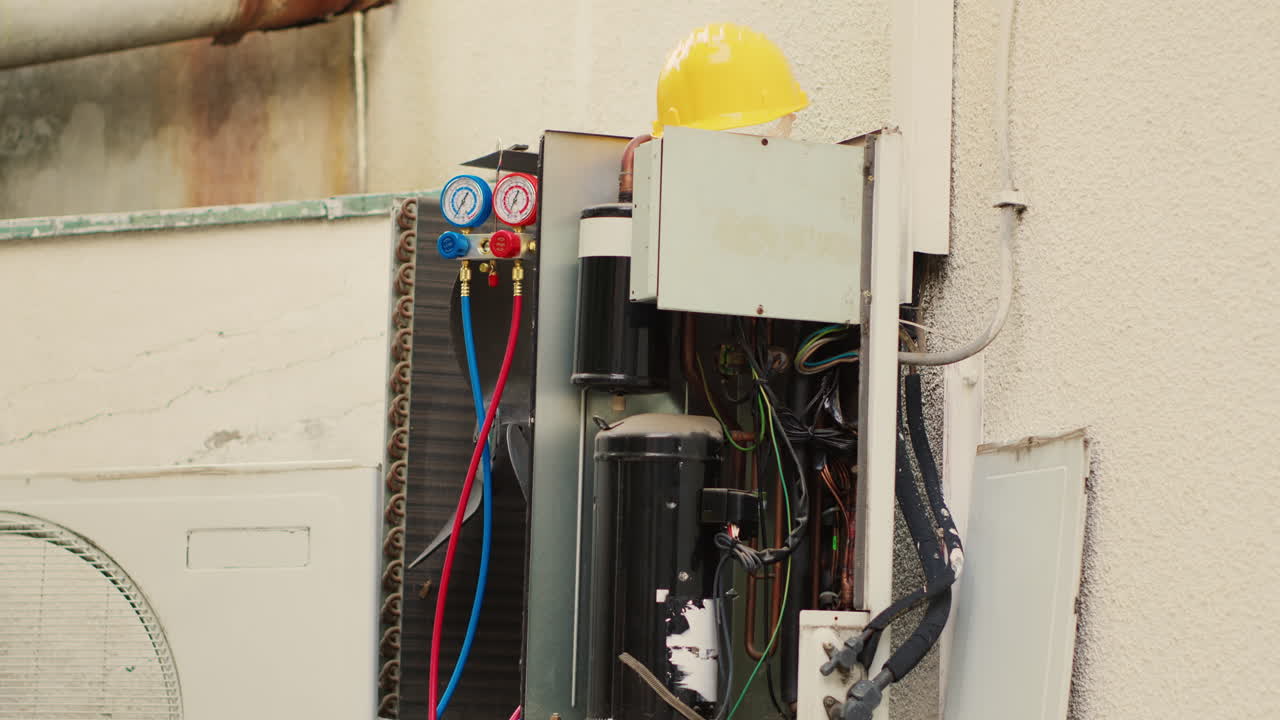 aire acondicionado externo defectuoso