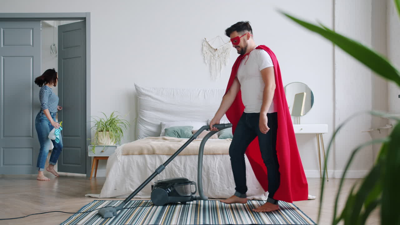 Superhero Cleaning Duo