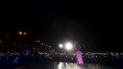 conciertos al aire libre por la noche
