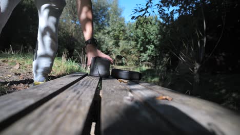 cooking stove in the nature, outdoor, camping