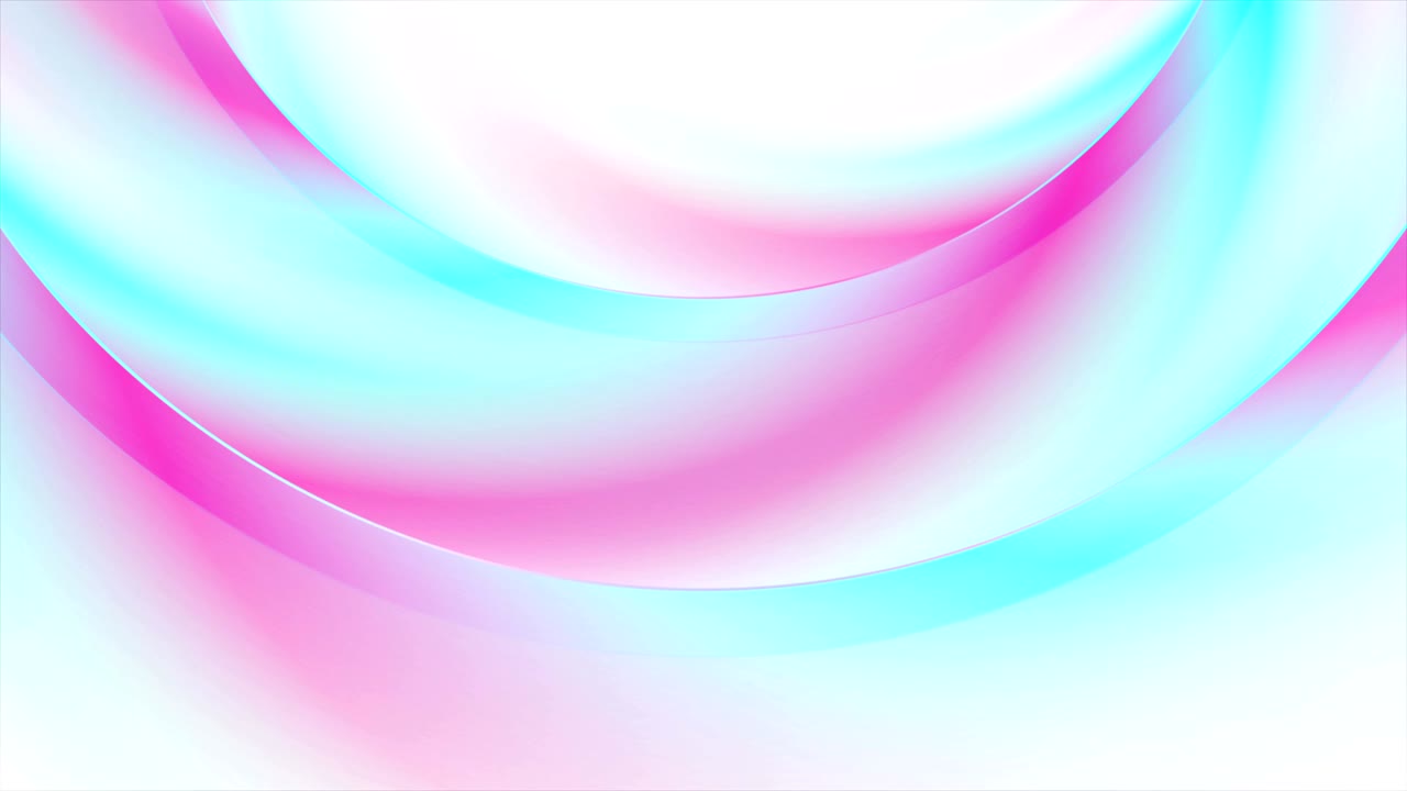 홀로그래픽 아이리데센트 추상 반지 비디오 애니메이션