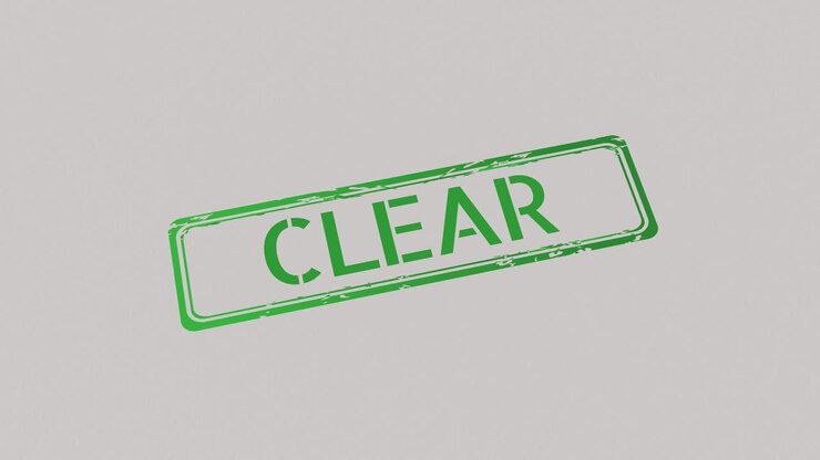 CLEAR Stamp