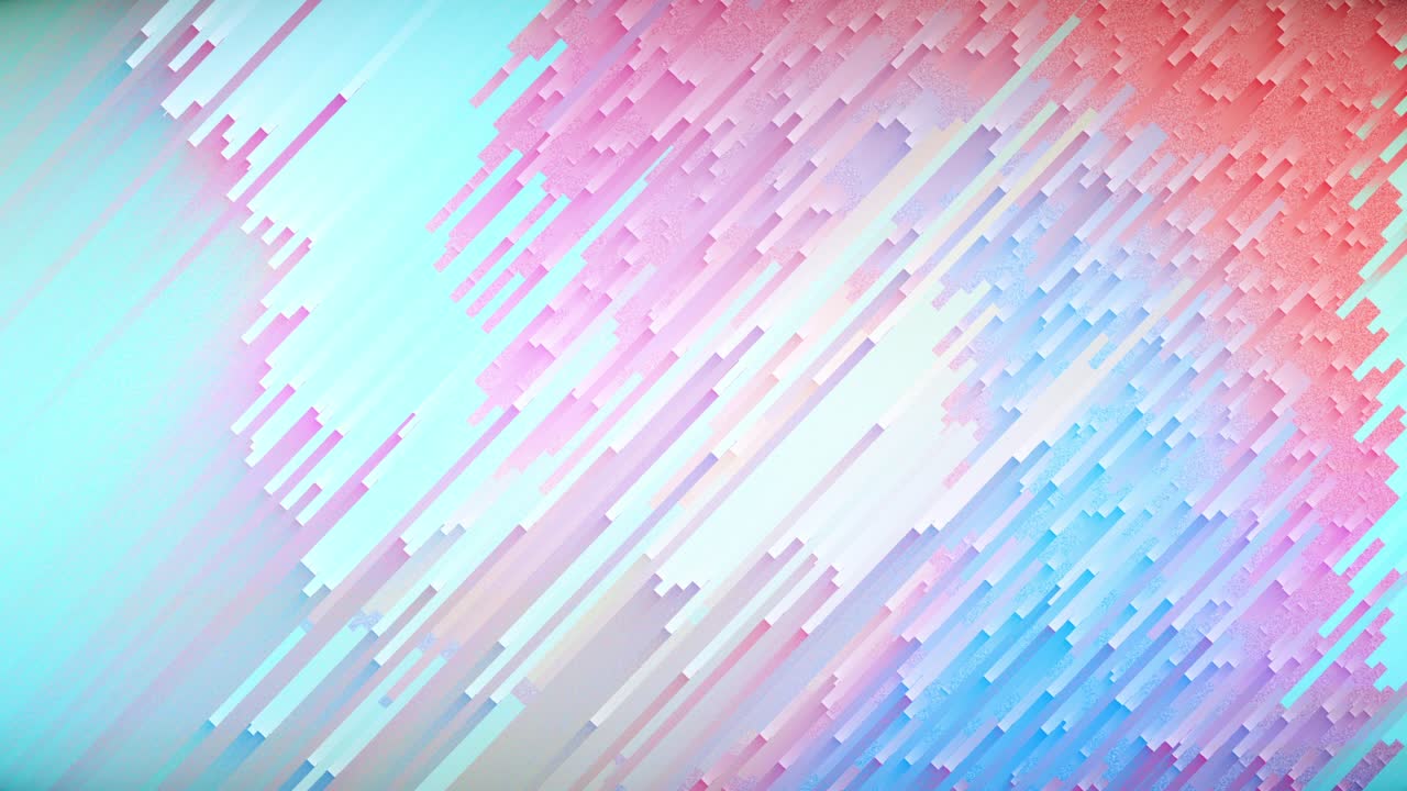 animación dinámica de clasificación de píxeles de colores, papel tapiz animado abstracto.