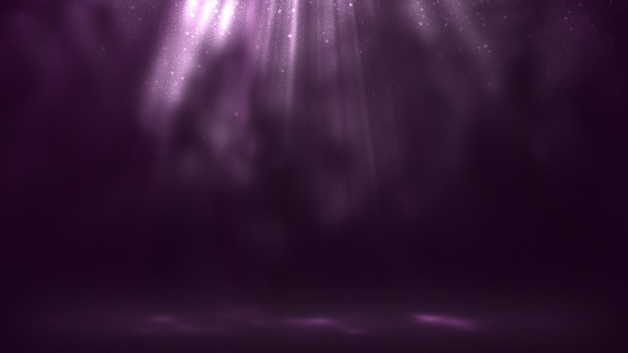 Purple Glowing Background with Light Beams