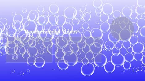 bubble fancy end card ending screen motion graphics