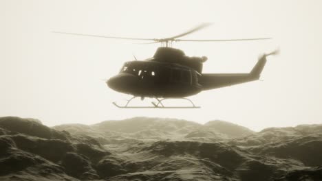helicóptero militar de los estados unidos en vietnam.