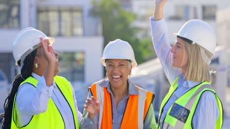 construction site, success