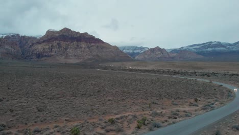 red rock scenic road