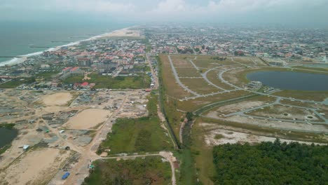 A-wide-view-of-a-beach-in-Lagos