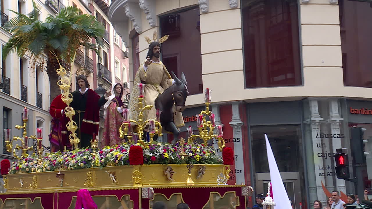 Religious Procession During Holy Week