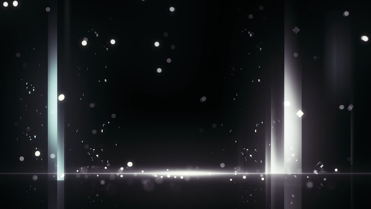 미래의 광선 무대 배경 - 완벽한 루프