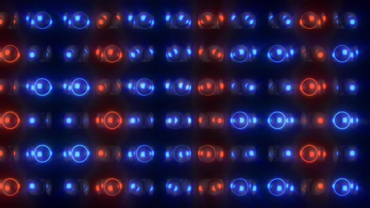 patrón de círculos brillantes abstractos