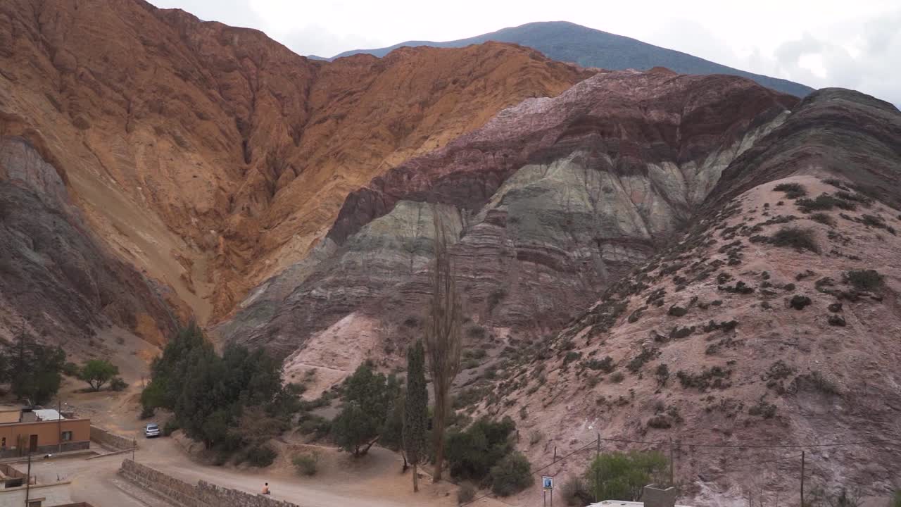 Purmamarca. This beautiful village is neighbors with the brilliant Cerro de los Siete Colores and it’s the gateway to the UNESCO World Heritage-listed Quebrada de Humahuaca