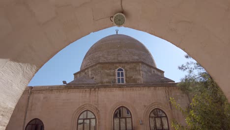 sehidiye mosque and its dome, mardin, turkey