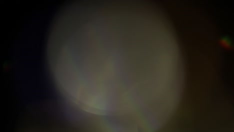 resumen del brillo de la lente y el fondo de fuga de luz