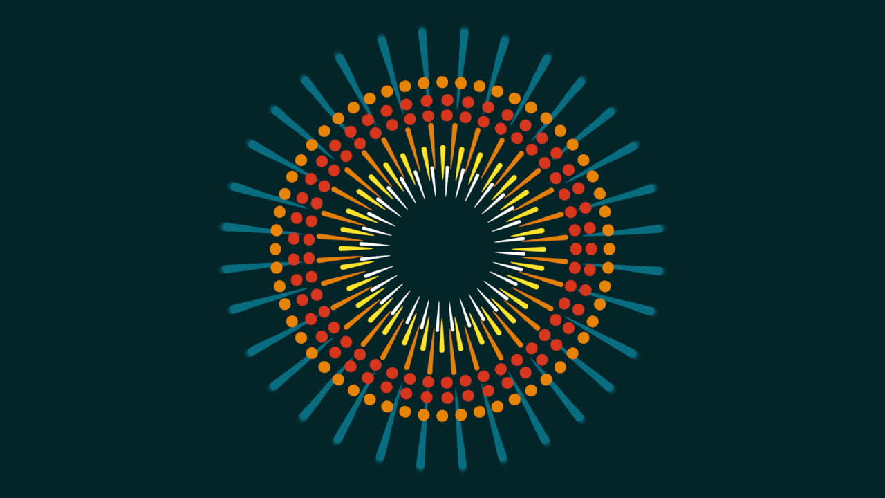 diseño de iconos de circlelight, animación de video