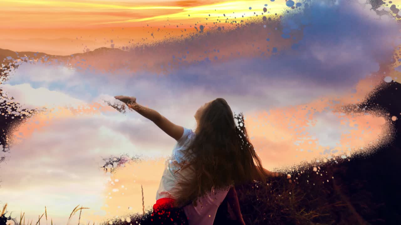 People enjoying nature