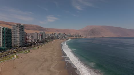 iquique playa brava chile tarapaca cavancha day beach blue sky slow