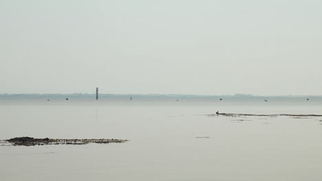 Immer-Noch-Silbernes-Meer-An-Einem-Ruhigen-Tag