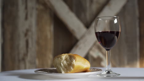 cena del señor a la luz de la mañana