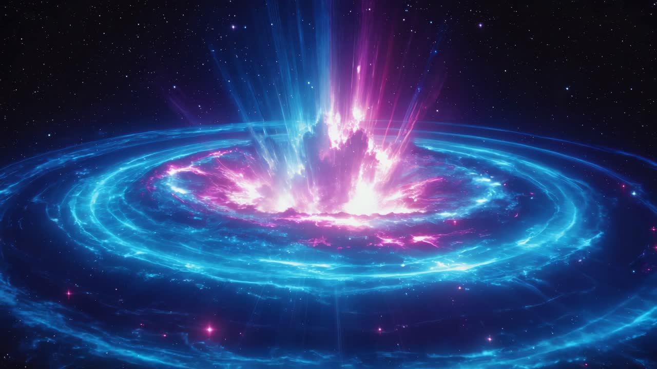 Cosmic Galaxy Explosion