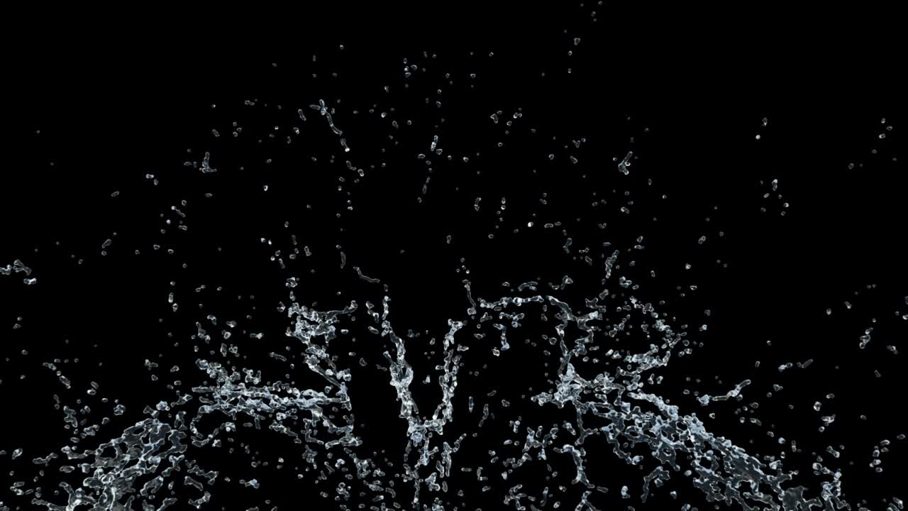 Water Splash Slow-Motion