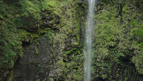 Amidaga-Falls-in-Gifu,-Natural-Mossy-Cliffs-in-Japan