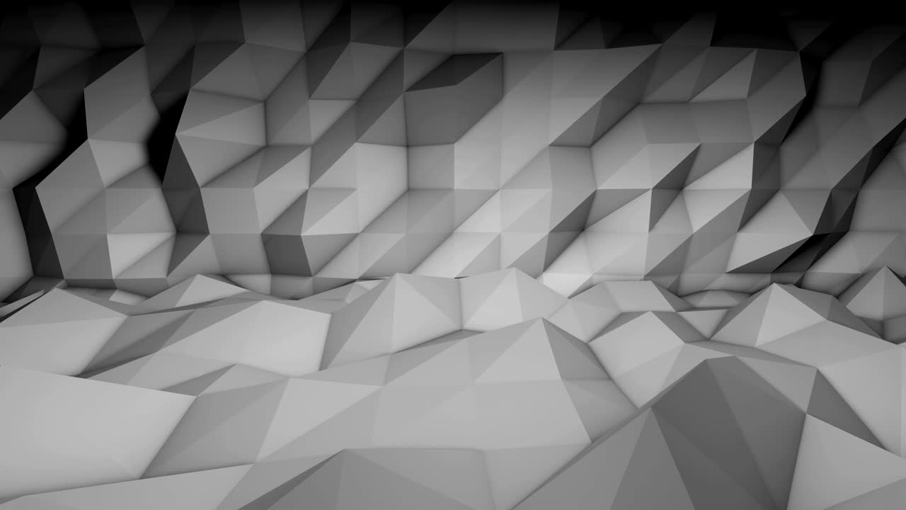 perfectly seamless loop 3d rendering background origami