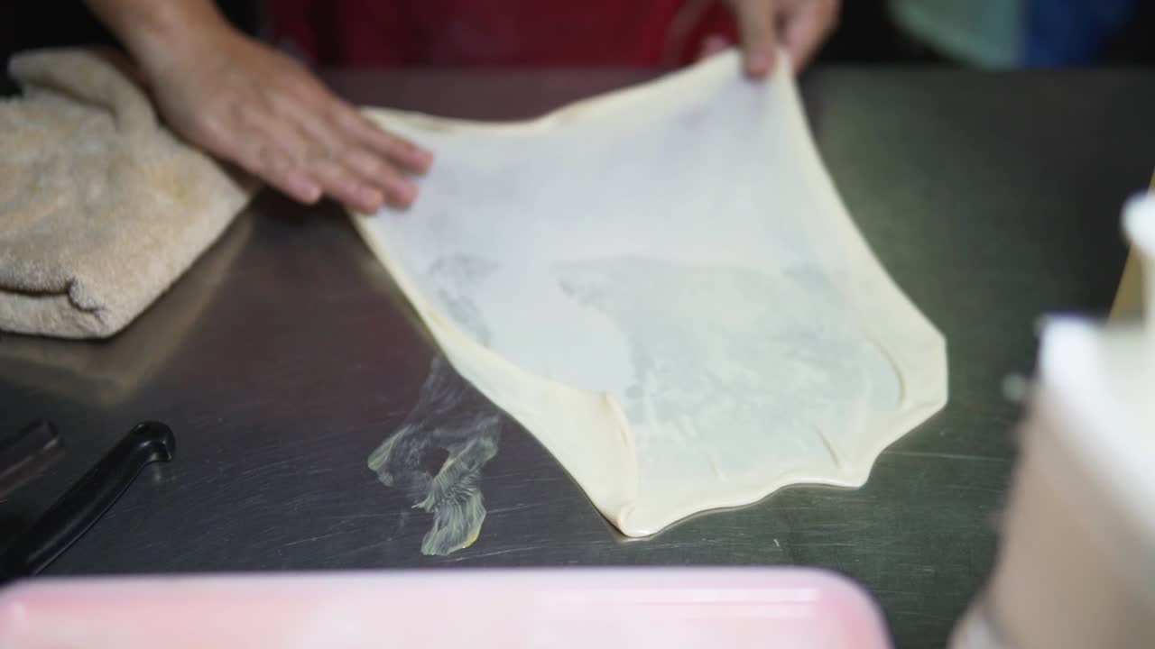 vendedor callejero haciendo roti