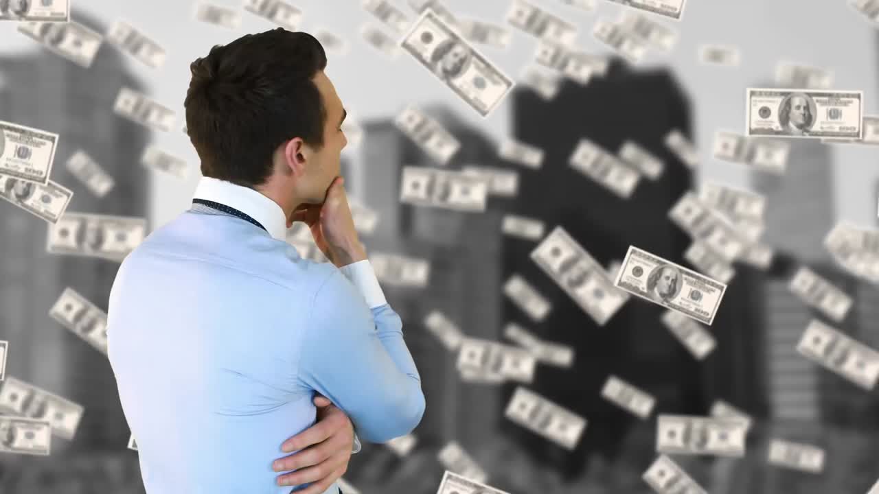 생각하고 돈이 떠다니는 사람