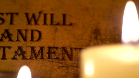 last will and testament