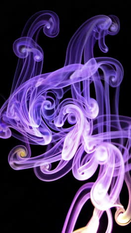 abstract colorful smoke patterns