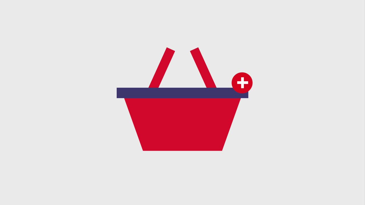 los íconos de las compras electrónicas