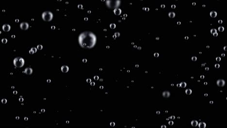 bubbles in liquid