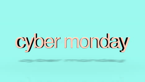 Rolling-Cyber-Monday-text-on-blue-gradient