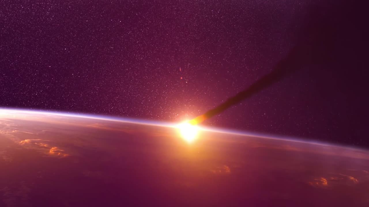 el cometa se acerca a la tierra.