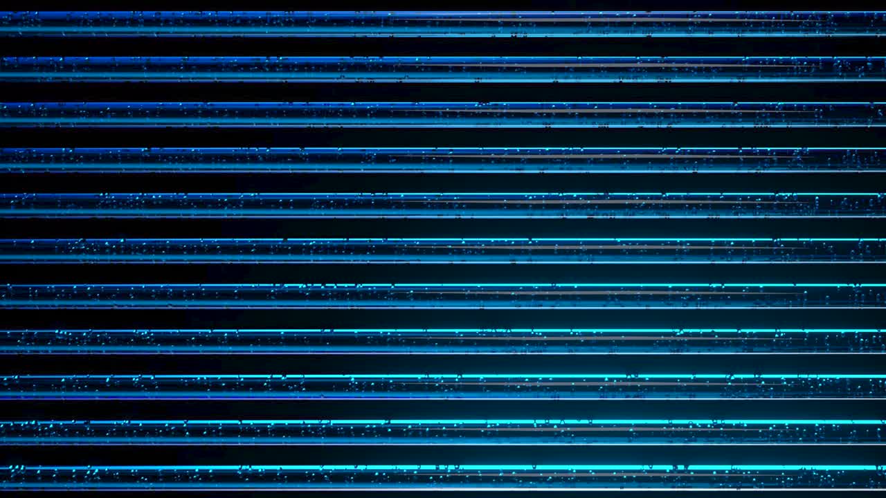 tubos azules brillantes abstractos