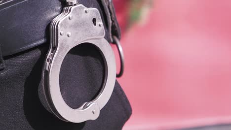 police handcuffs