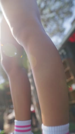 person in athletic wear walking outdoors