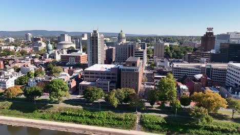 Harrisburg-Pennsylvania-Antenne-Der-Skyline