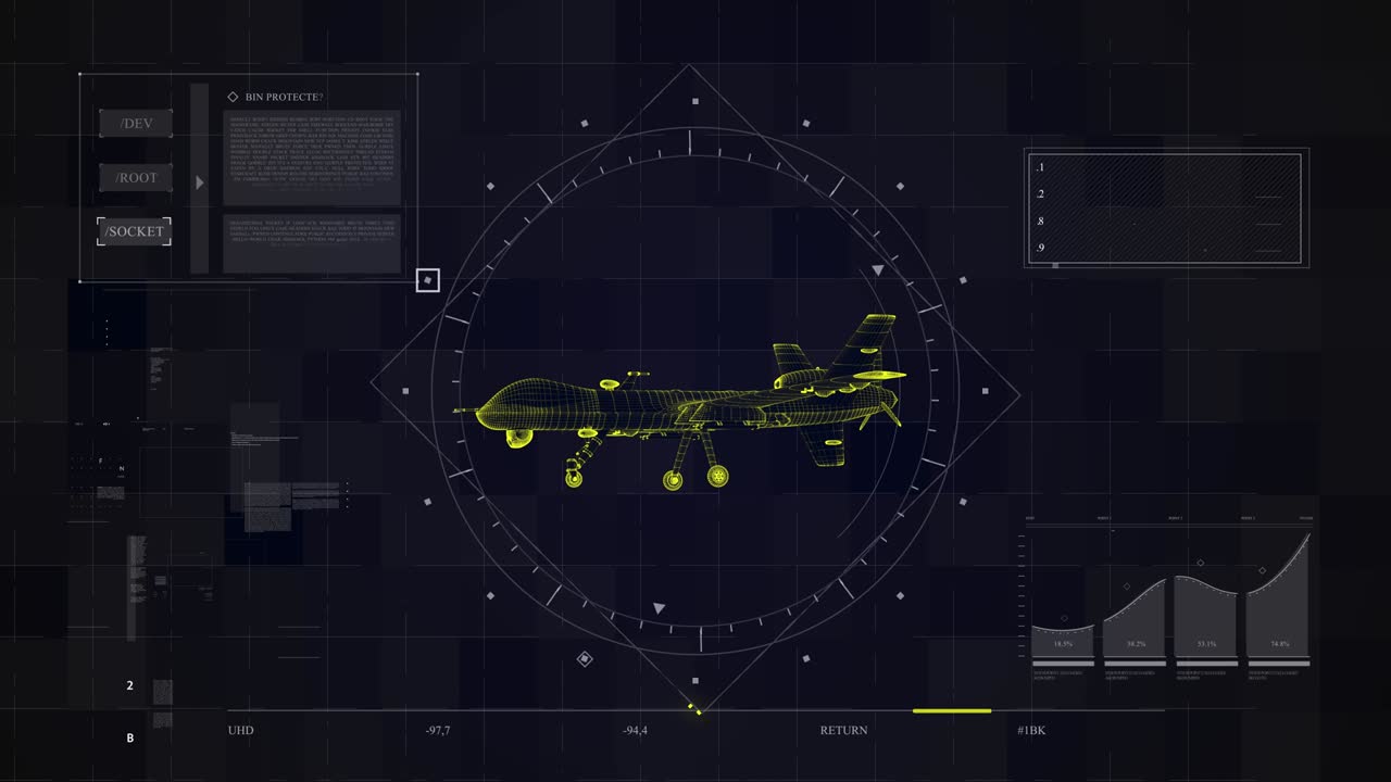추상적인 허드 배경 4k