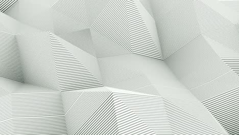 el fondo de las ondas triangulares (loopable) 4k - video de stock