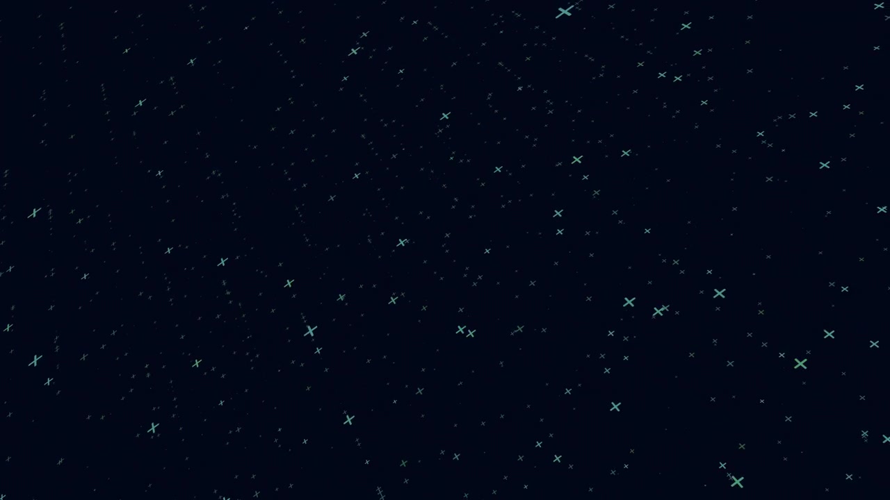 Fly bright glitters and crosses in dark galaxy
