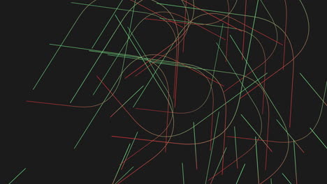 modello di linea diagonale astratto in più colori su sfondo nero