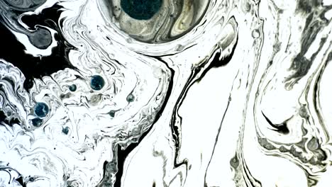 abstract liquid oil bubble background