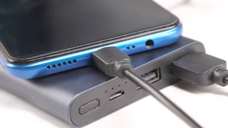 phone charging with power bank