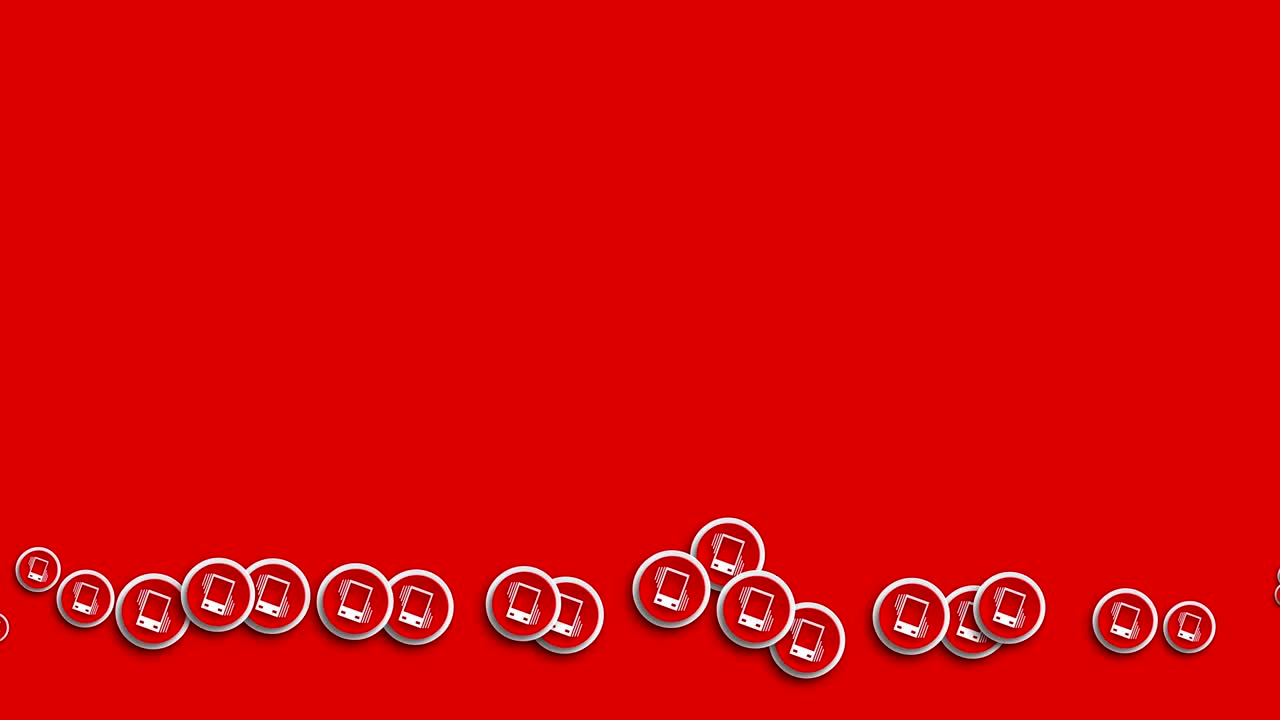 애니메이션 현대 추상적인 진동 아이콘 모션 배경