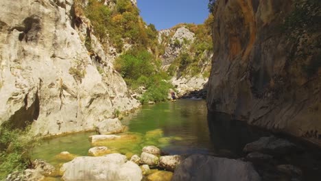 hermosa vista del cañón