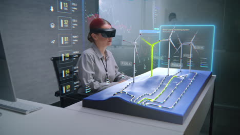 wind farm monitoring and visualization with augmented reality